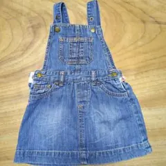 GAP デニム ジャンバースカート 80cm 美品