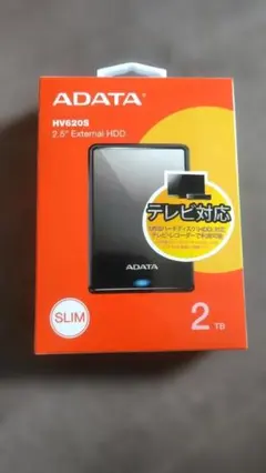 新品未開封 ADATA HV620S 2.5 HDD 2TB SLIM - メルカリ