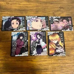 鬼滅の刃/コレクターズカード　(6種まとめ売り)