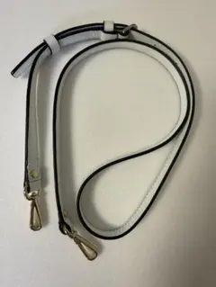 COACH コーチ バッグ用 ショルダーストラップ ホワイト