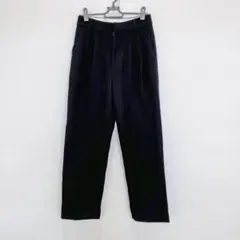 SELECT MOCA セレクトモカ ツータック ワイドパンツ ブラック S
