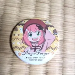 SPY×FAMILY アーニャ くら寿司コラボ 缶バッチ