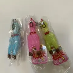 だまることを知らないチキンやろう キーホルダー 3種セットのサムネイル