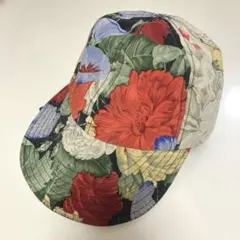 オーバーライド　バラ柄　花柄　植物　ボタニカル柄　キャップのサムネイル