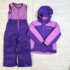 Columbia コロンビア スキーウェア 上下セット XXS 100前後
