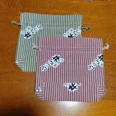 湯村温泉　井づつや　巾着袋　２個セット　湯美たびソックス１足　おまけ付き