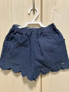 【petit main】デニムハーフパンツ