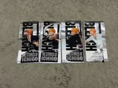 BLEACH ︎ ︎黒崎一護 ︎ ︎ポップアップ ︎ ︎購入特典 ︎ ︎クリアしおり 4種
