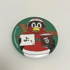 ヤクルトスワローズ　つば九郎　缶バッジ　クリスマス　チキン　希少　レア　最安値