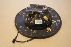 THE NORTH FACE 花柄ハット KMサイズ ネイビー
