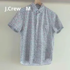 J.Crew 花柄 半袖シャツ ボタンダウン　 リバティ コットンシャツ長袖　Mのサムネイル