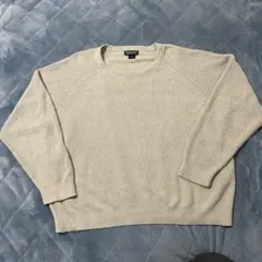 LANDSEND ニット ベージュ 90s～00s