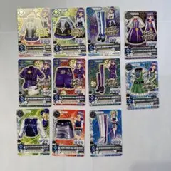11枚(3コーデ) アイカツカード ロリゴシック 氷上スミレ