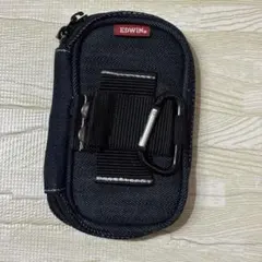 EDWIN デニム ツールケース 小銭入れ カラビナ付き