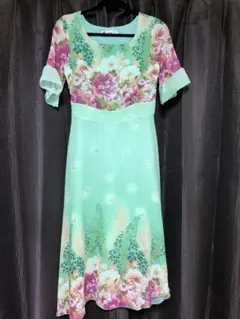 超‼︎超‼︎目玉商品・大人可愛いシフォンワンピースドレス‼︎試着のみ美品Mサイズ