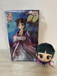 2種セット！薬屋のひとりごと　猫猫　月精　フィギュア　ちびぐるみ　ぬいぐるみ