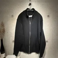 SINSS ジップアップハイネックニット