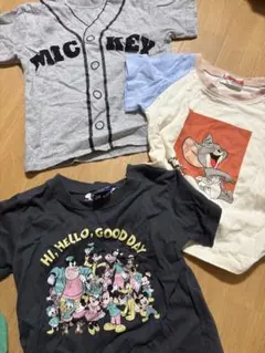 ミッキー トムジェリ ミッキーフレンズ Tシャツ3枚セットのサムネイル