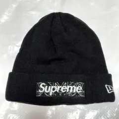 Supreme New Era Bandana Box Logo Beanie