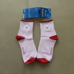 GU パペットスンスン ノンノン　ソックス ピンク　23-25cmのサムネイル