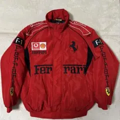 フェラーリ F1 中綿レーシングジャケット 赤 L vodafone