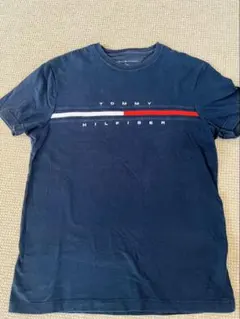 TOMMY HILFIGER ネイビー Tシャツ M
