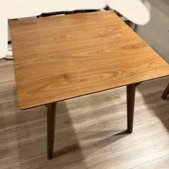 ニトリ ダイニングテーブル フィルン 80x80cm ウォールナット