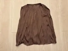 【美品】　数回のみ　ナノユニバース　ブラウス　ノースリーブ　フリーサイズ