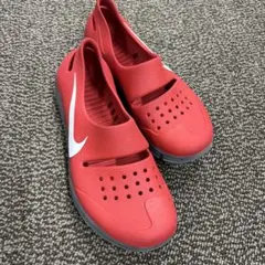 ナイキ ソーラーソフト ミュール サンダル 27cm 赤 NIKE スリッポンのサムネイル