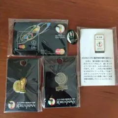 2002 FIFA ワールドカップ　韓国日本　記念ピンバッジ