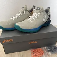 グライドノヴァ　ボーラホリック ballaholic 25.0 ASICS × ballaholic NOVA SURGE LOW (midnight/aurora green