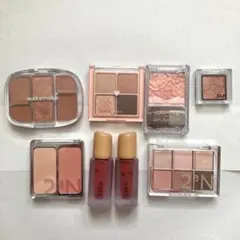 2aN ラブ・ロージー コレクション アイシャドウ チーク リップ セット