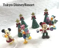 【美品】TDRディズニークリスマス2022 ミニチュアフィギュアコレクション