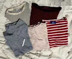 SAINT JAMES 他 ボーダーTシャツ 5枚セット(送料込)