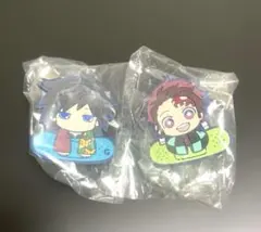 鬼滅の刃　 キャラばんちょうこう ヘアクリップ 壱　冨岡義勇　竈門炭治郎