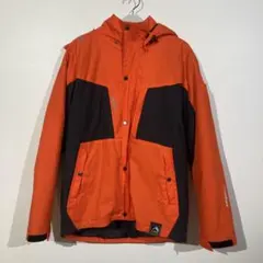 オレンジ ブルゾン