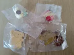 ポムポムプリンなかよしドロップチャーム他全 4個セット