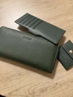 新品保管品　バルコス　財布　3点セット