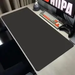 30cm x 60cm マウスパッド 黒