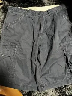 ハーフパンツ 紺 34