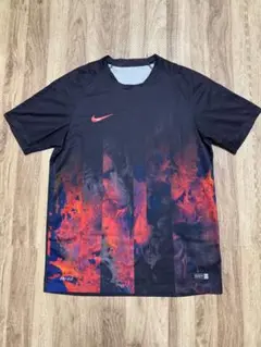 Nike グラデーション Tシャツ 黒/オレンジ/赤