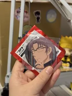 名探偵コナンプラザ トレーディング 缶バッジ D 沖矢昴