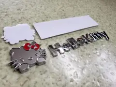 シノン様用　2点まとめ　キティちゃん　メタル3DエンブレムHELLO KITTY