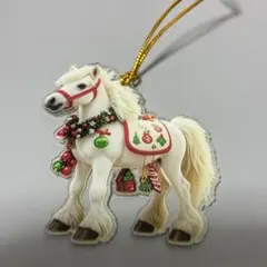 新品 アクリルの可愛いホワイトホースです♪