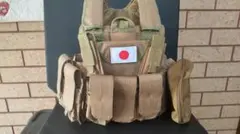 タクティカルベスト タンカラー