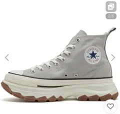 【CONVERSE】 新品未使用オールスター (R)トレックウエーブ (グレー)