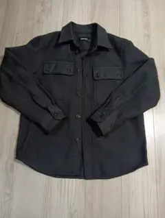 黒豆Z様専用　（年末年始お値下げ中）DIESEL ブラックシャツ ポケット付き