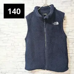 THE NORTH FACE フリースベスト キッズ 140 紺