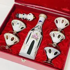 BOHEMIA ボヘミア ハイエナメル ボトル デキャンタ グラス 5客 5色 BOHEMIA ボヘミア ハイエナメル ボトル デキャンタ グラス 5客 5色