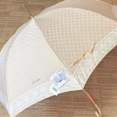 新品 CELINE セリーヌ マカダム トリオンフ 晴雨兼用長傘 レッド